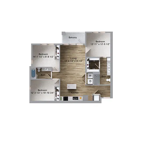 Floor plan Chatsworth