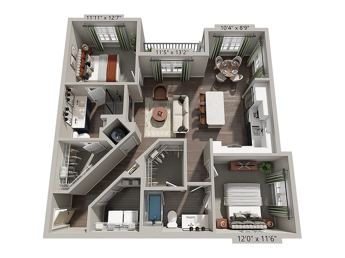 Floor plan B1
