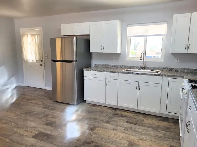 Up close image of kitchen
