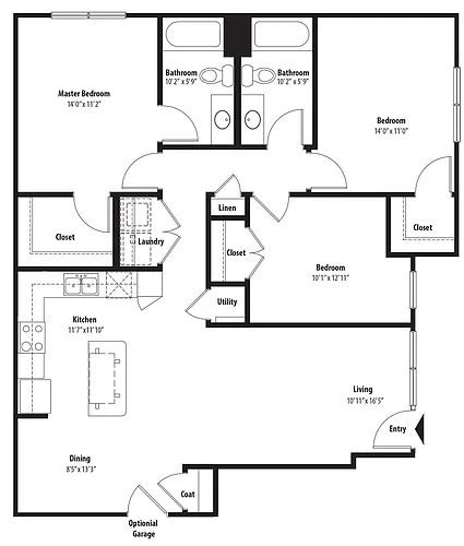 Floor plan C1-G