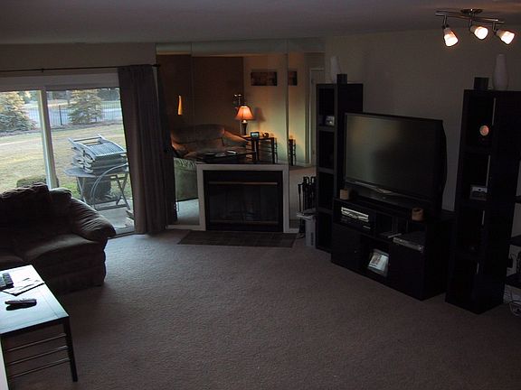Living Room with Fireplace