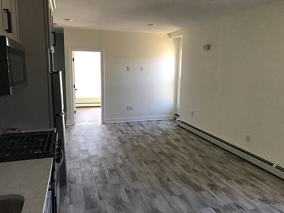 Open layout design, LED lighting and high ceilings