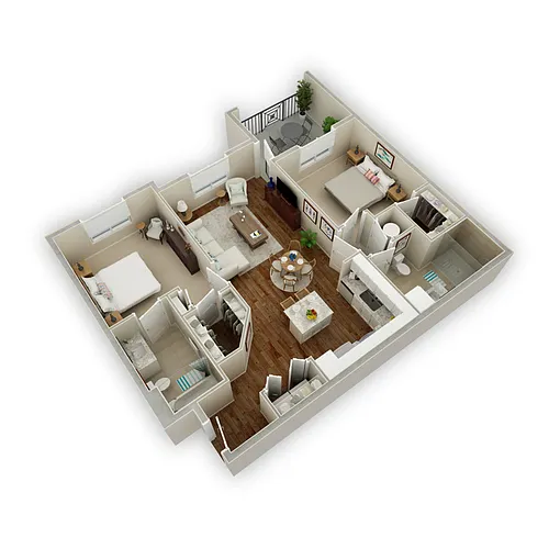 Floor plan Sunrise