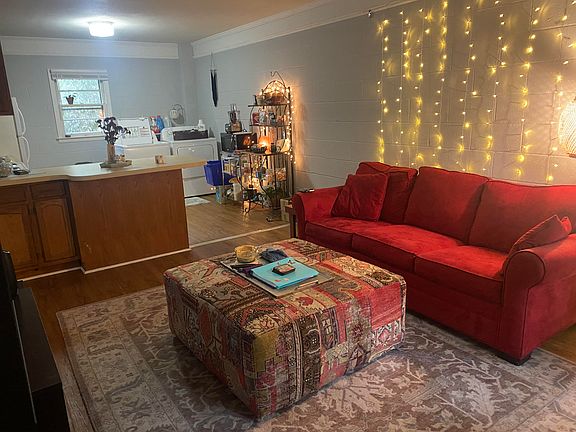 living room and kitchen