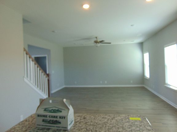 Open floorplan looking from Kitchen