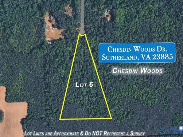LOT 6 Chesdin Woods Dr Lot 6, Sutherland, VA 23885