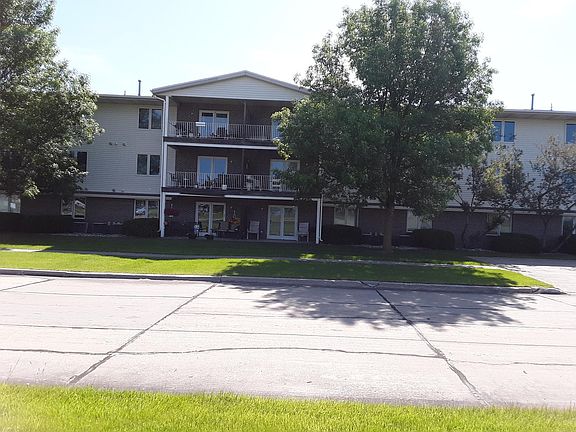 Apartment view facing west