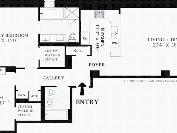 2nd image of 545 W 110th St APT 6A