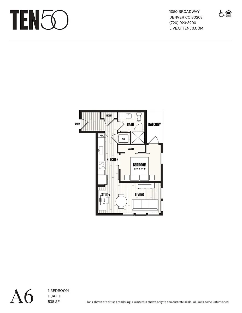 Floor plan A6