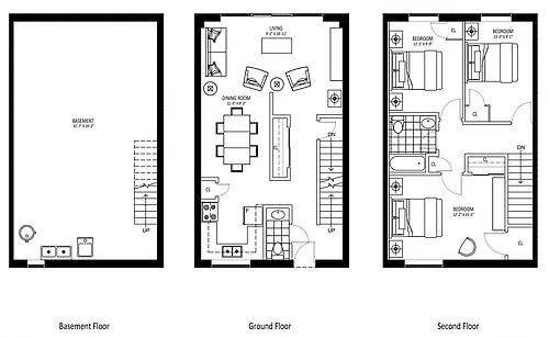 Floor plan TH510