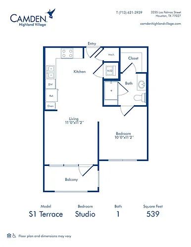 Floor plan S1 Terrace
