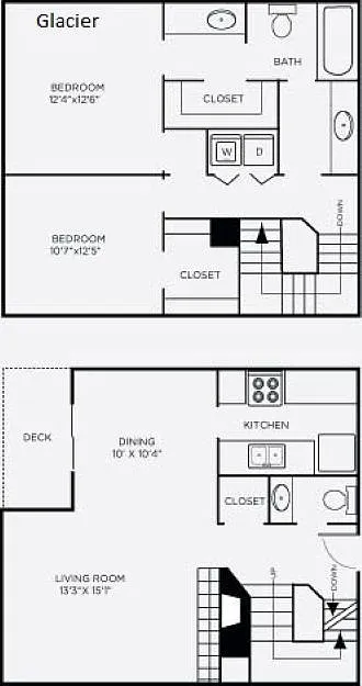 Floor plan Glacier