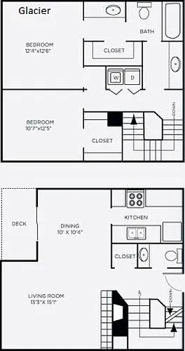 Floor plan Glacier