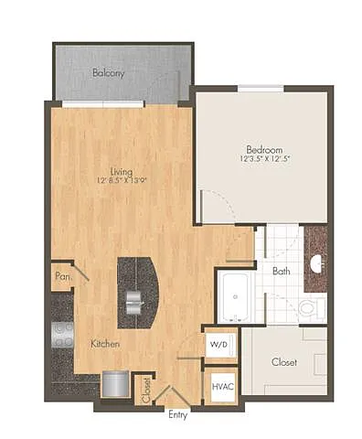 Floor plan 1A