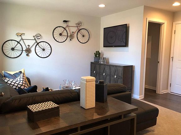 Rec Room/Office w/ half bath on Entry level