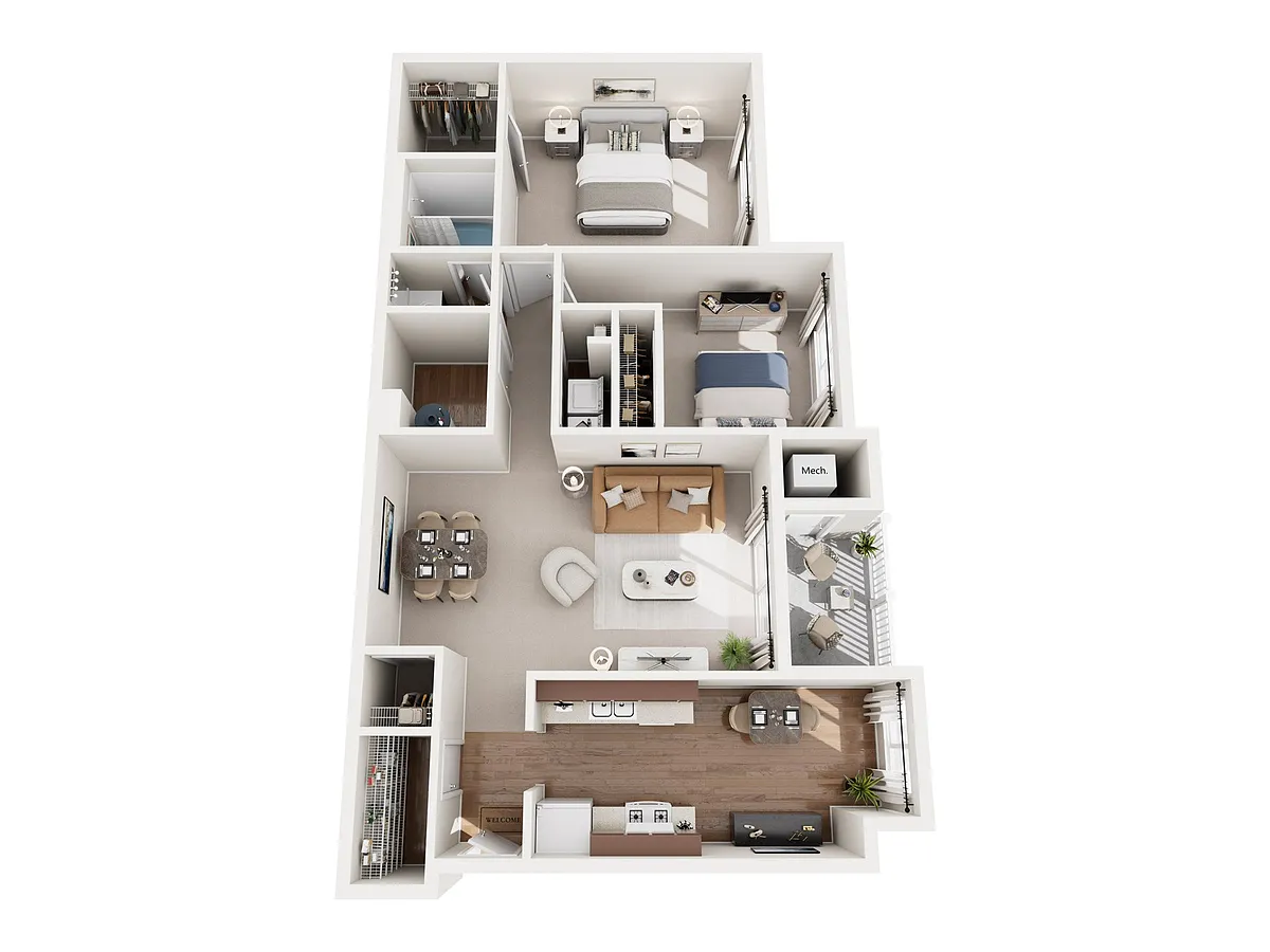 Floor plan 2E