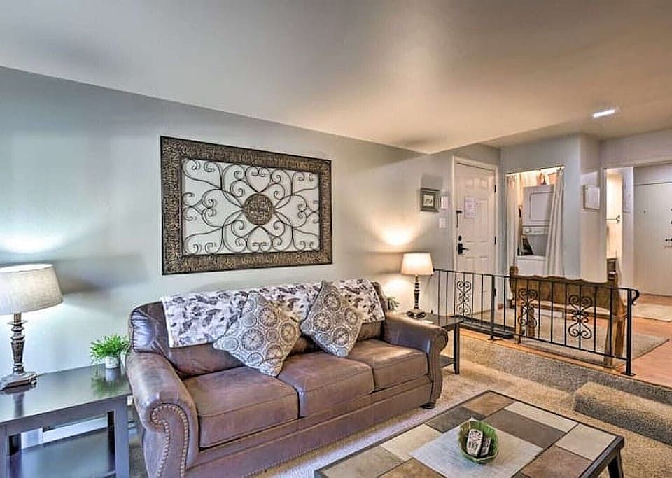 Warm comfy living room 