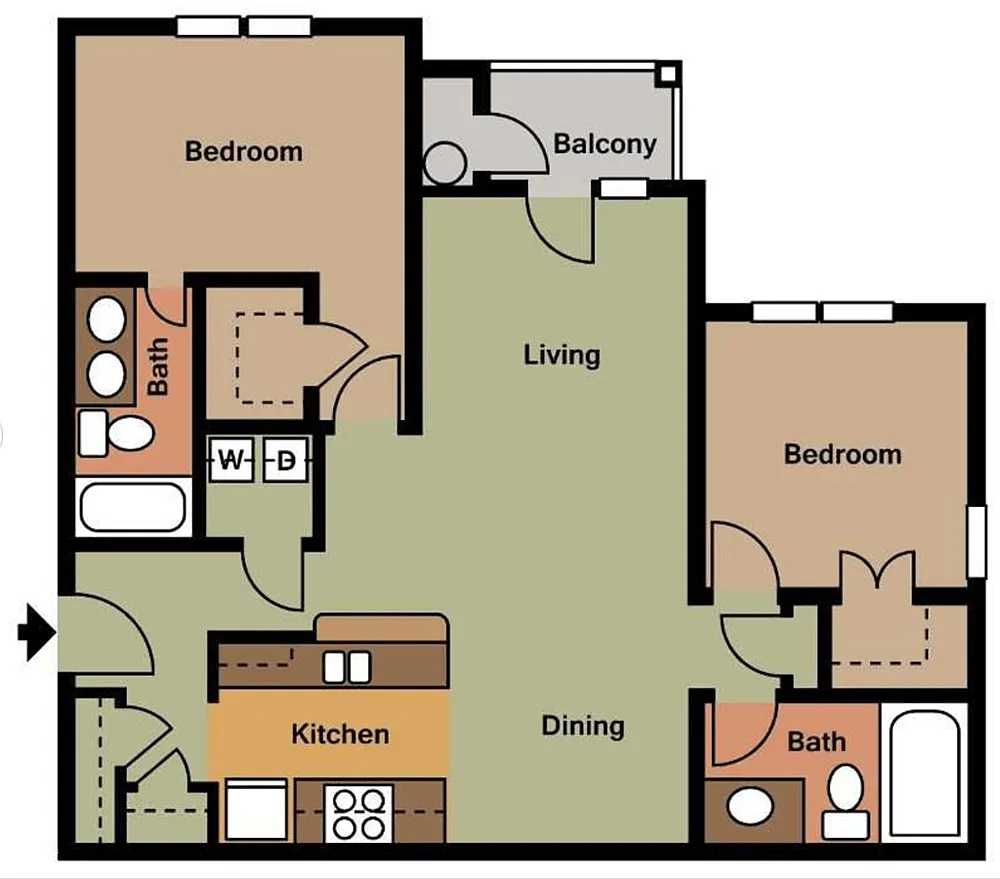 Floor plan B1