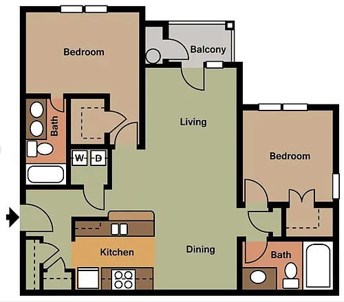 Floor plan B1
