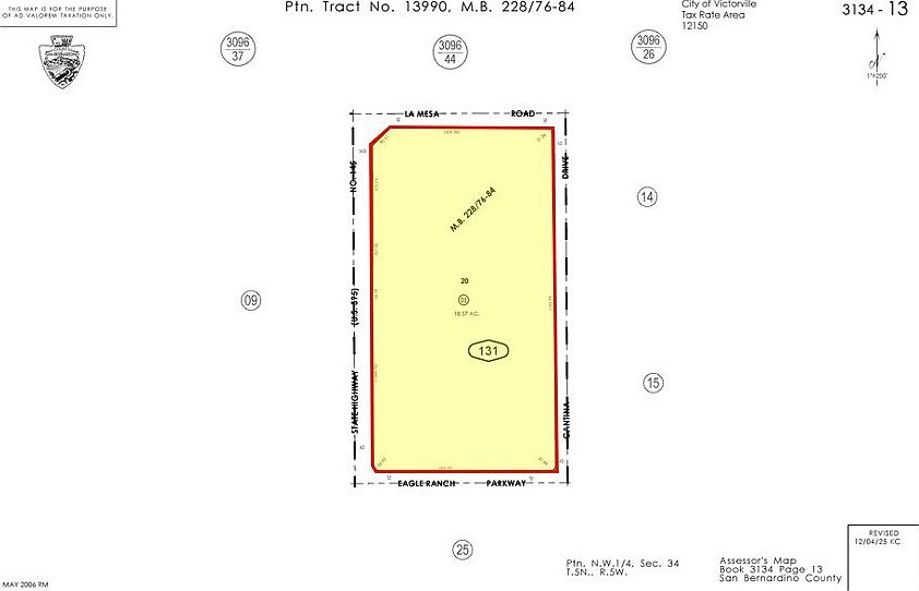 1st image of 0 Highway 395 & La Mesa Lot 20