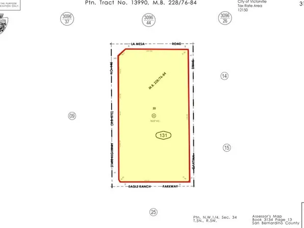 0 Highway 395 & La Mesa Lot 20, Victorville, CA 92395