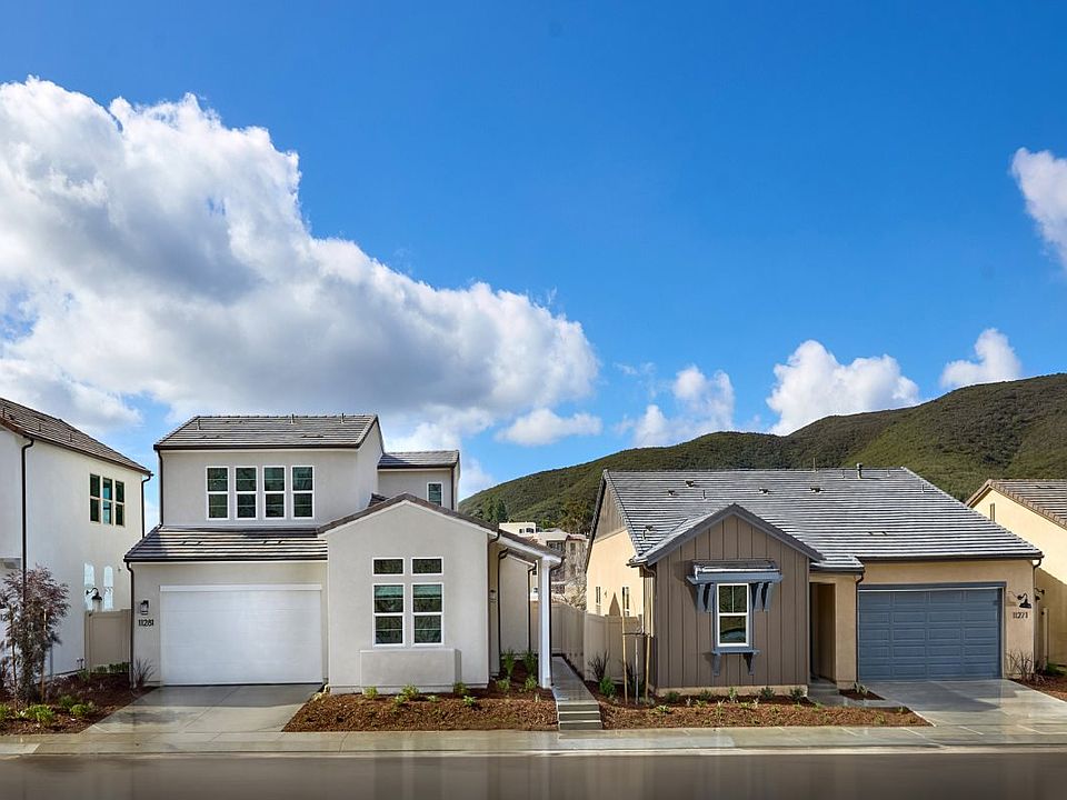 Photo of homes in the Woodlands community