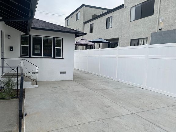 front of property