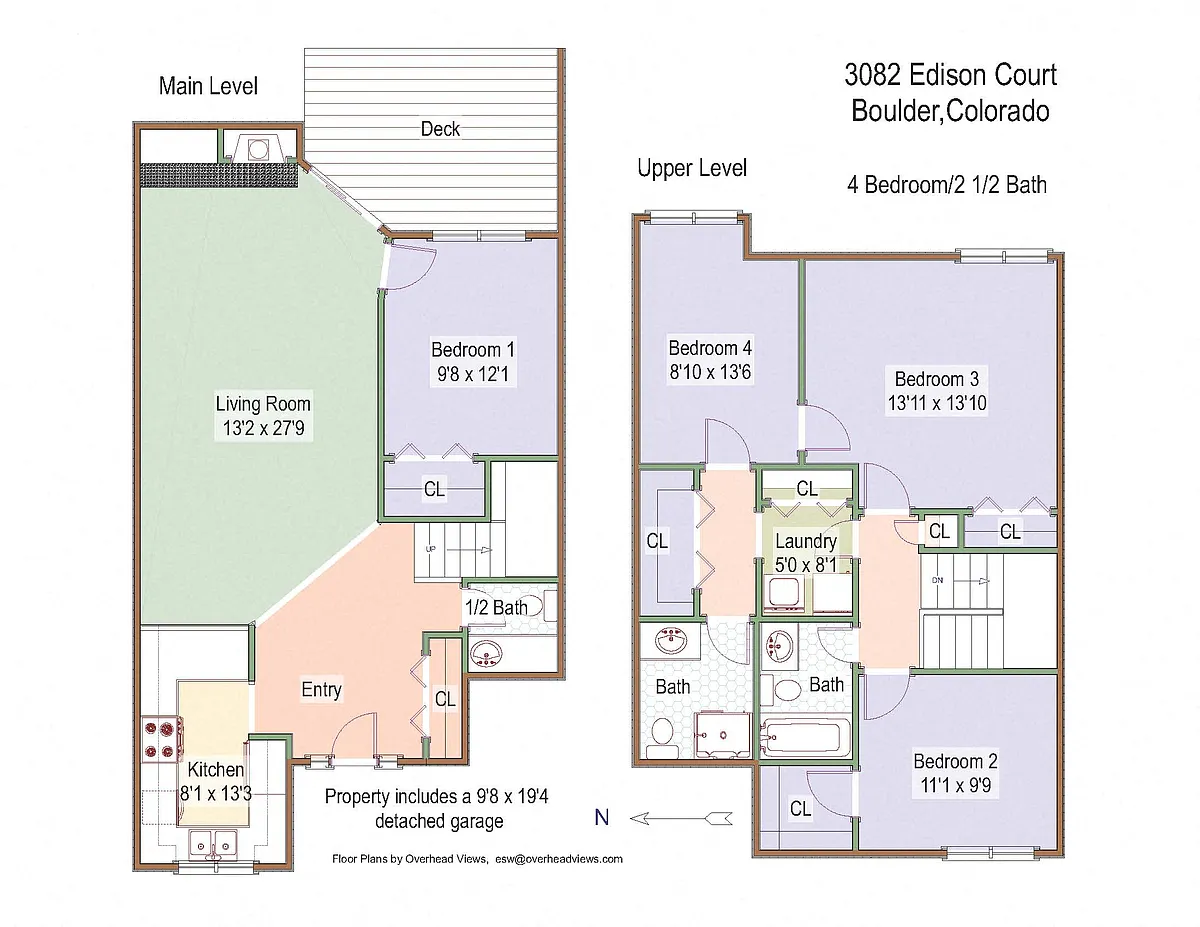 Floor plan 3082 Edison Court