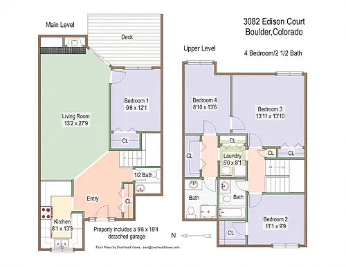 Floor plan 3082 Edison Court