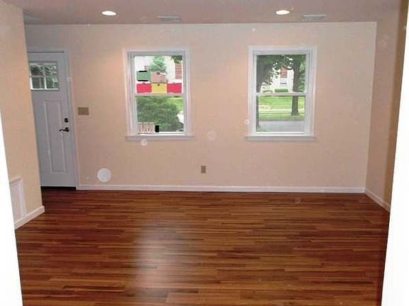 Living Room with New Flooring & Paint