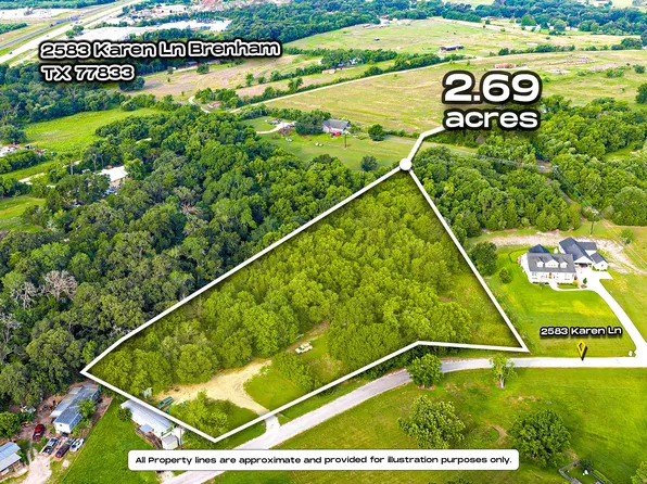 2583 Karen Ln, Brenham, TX 77833