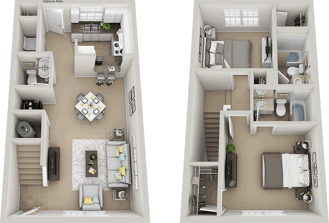 Floor plan 2C