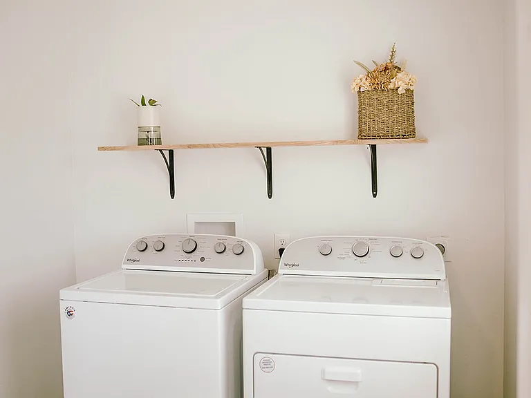 Shared laundry space