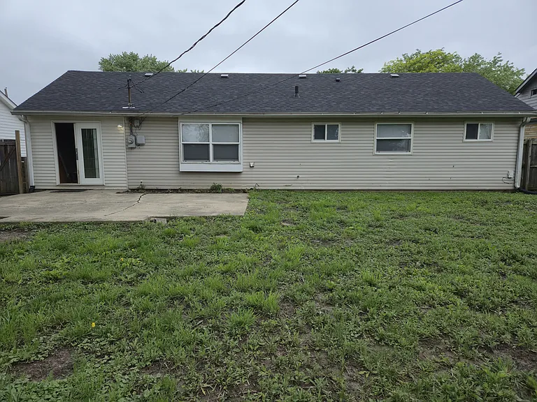 Rear View of Home