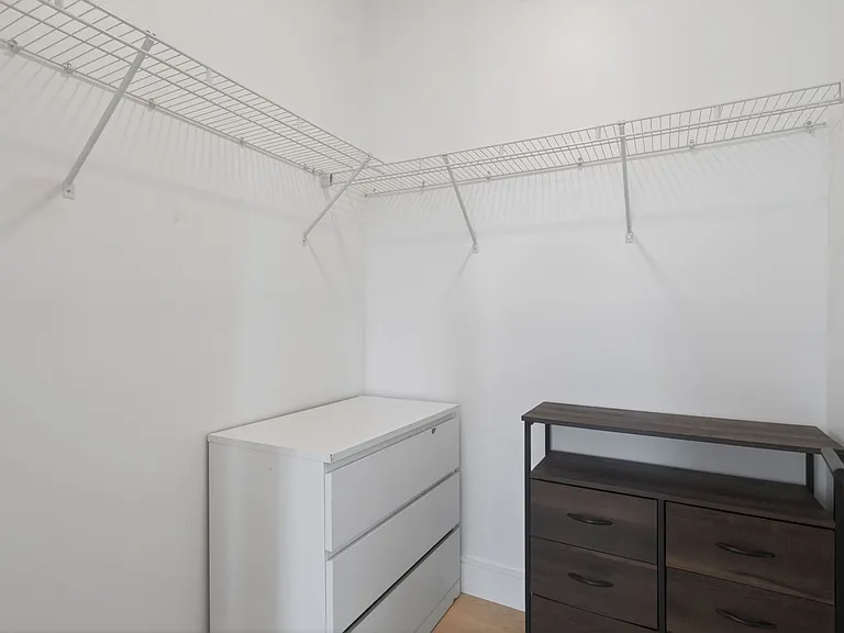 Large walk in closet