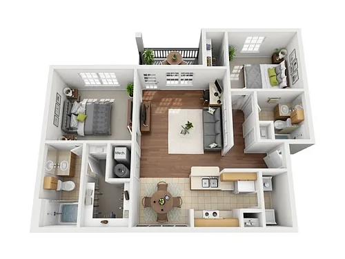 Floor plan B1