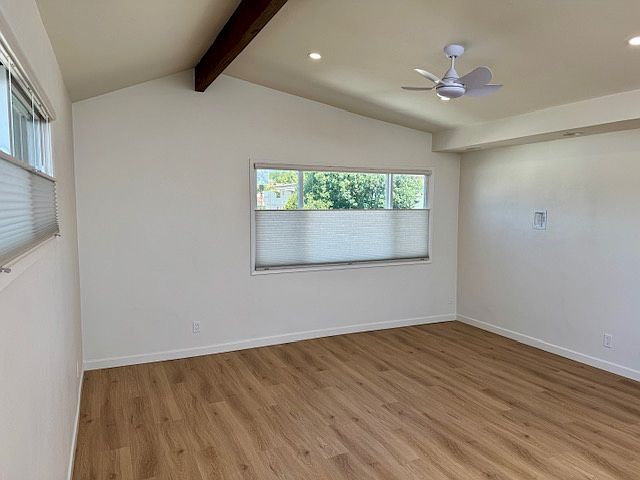 Looking from door to corner