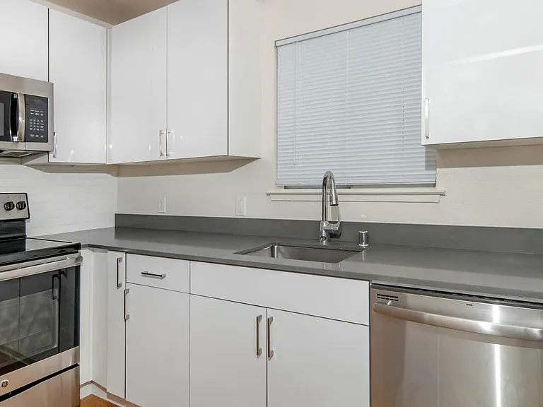 Kitchen with Stainless Steel Appliances