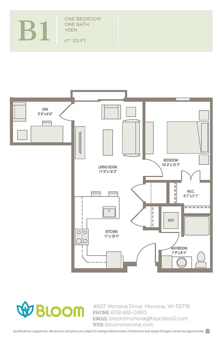 Floor plan B1