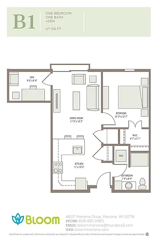 Floor plan B1
