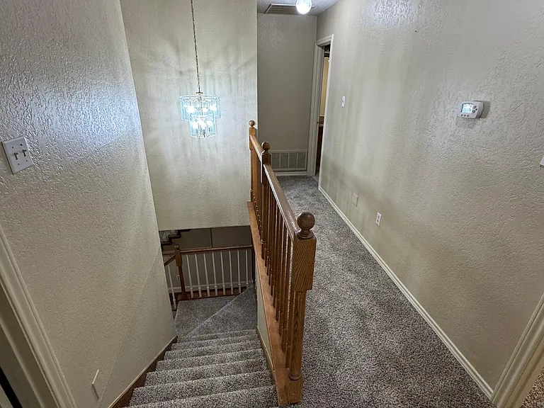upstairs hallway