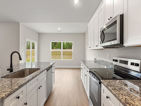 Angled-view of the kitchen