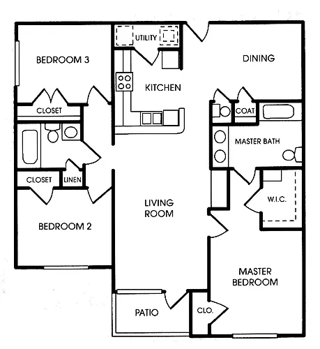 Floor plan The Egret