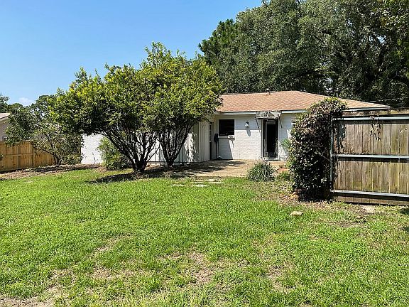 Back view of home