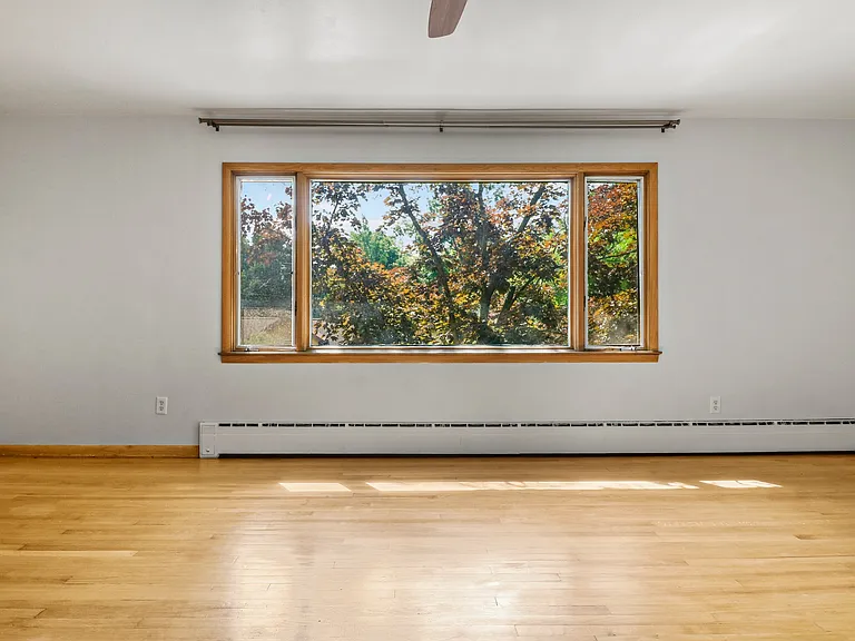 Look at the beautiful hardwoods! AND WHAT A VIEW!