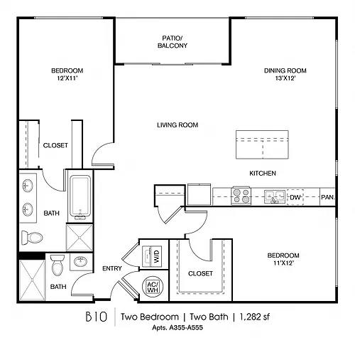 Floor plan B10