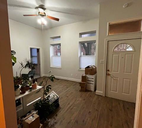 Living Room 1 and main entrance on Rowland Street