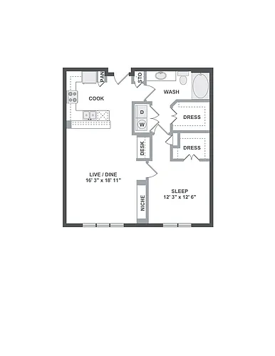 Floor plan A6