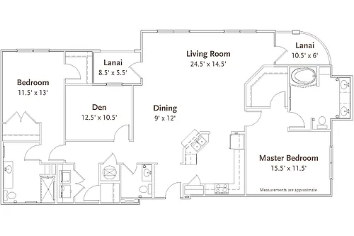 Floor plan Serra Brava