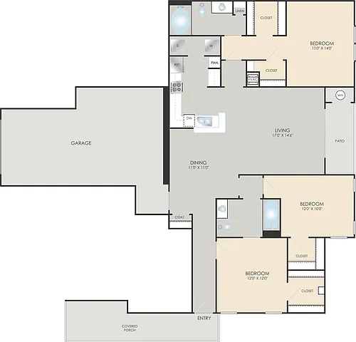 Floor plan Calumet